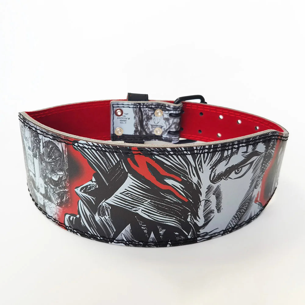 Weightlifting Belt – PU Leather Back Support for Men & Women