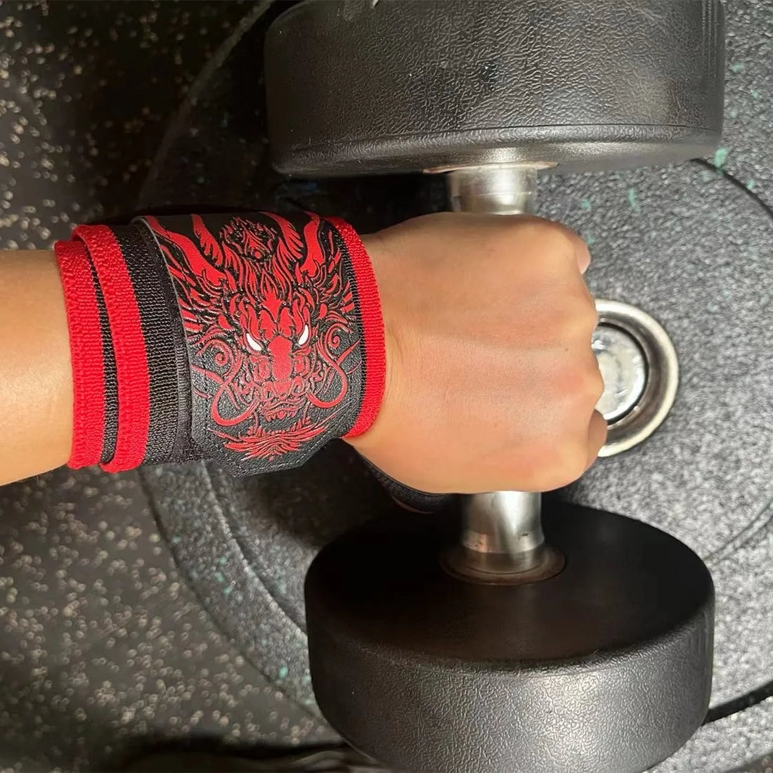 Chinese Dragon Wrist Wraps