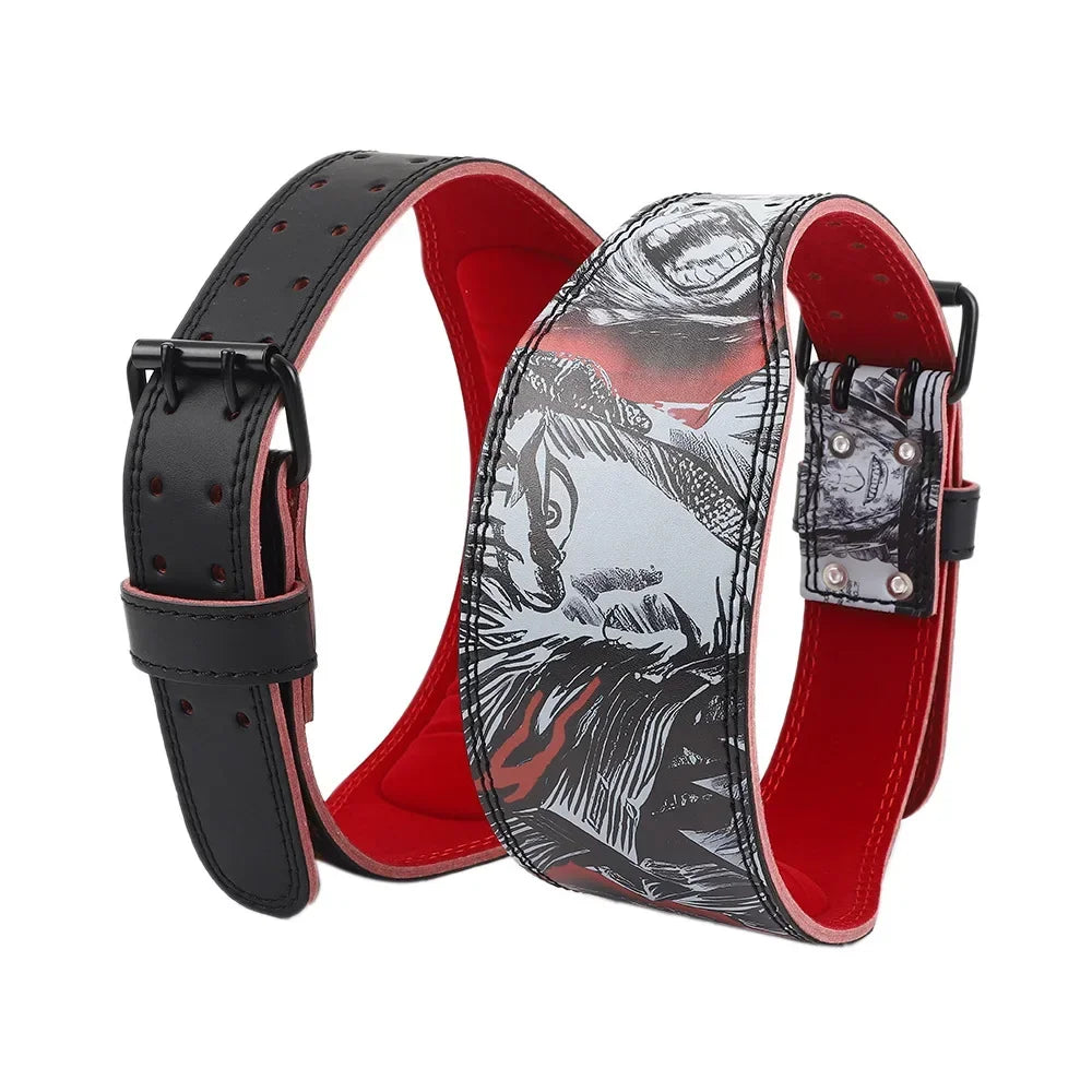 Weightlifting Belt – PU Leather Back Support for Men & Women