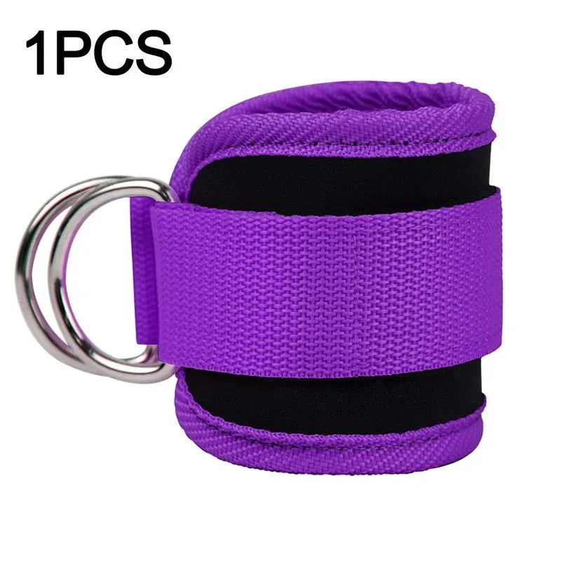 Ankle Straps Resistance Bands Set – Elastic Fitness Bands for Glutes, Legs & Gym Workouts