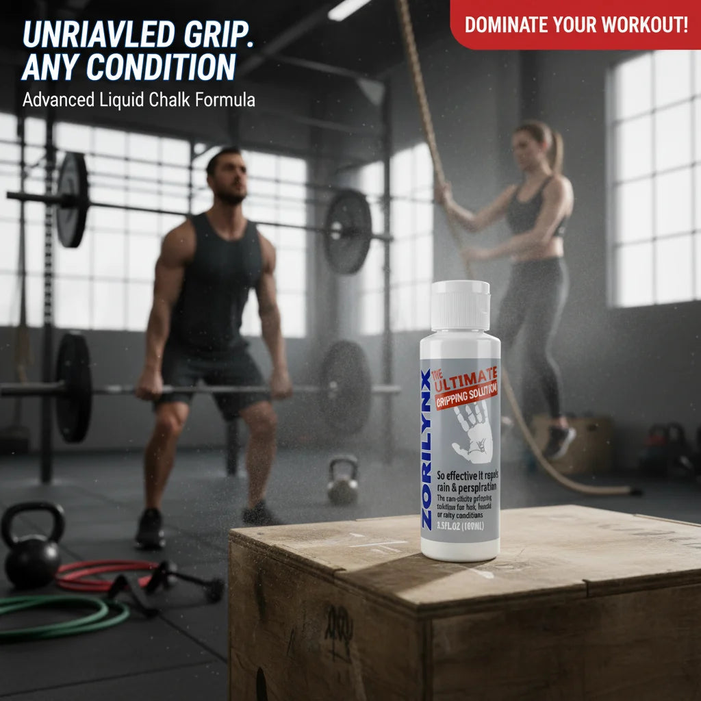 Liquid Chalk – Non-Slip Grip for Lifting, Climbing & Gym Workouts