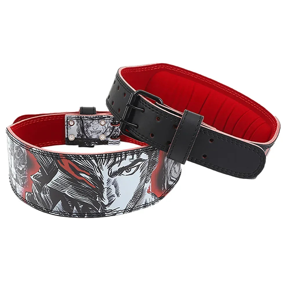 Weightlifting Belt – PU Leather Back Support for Men & Women