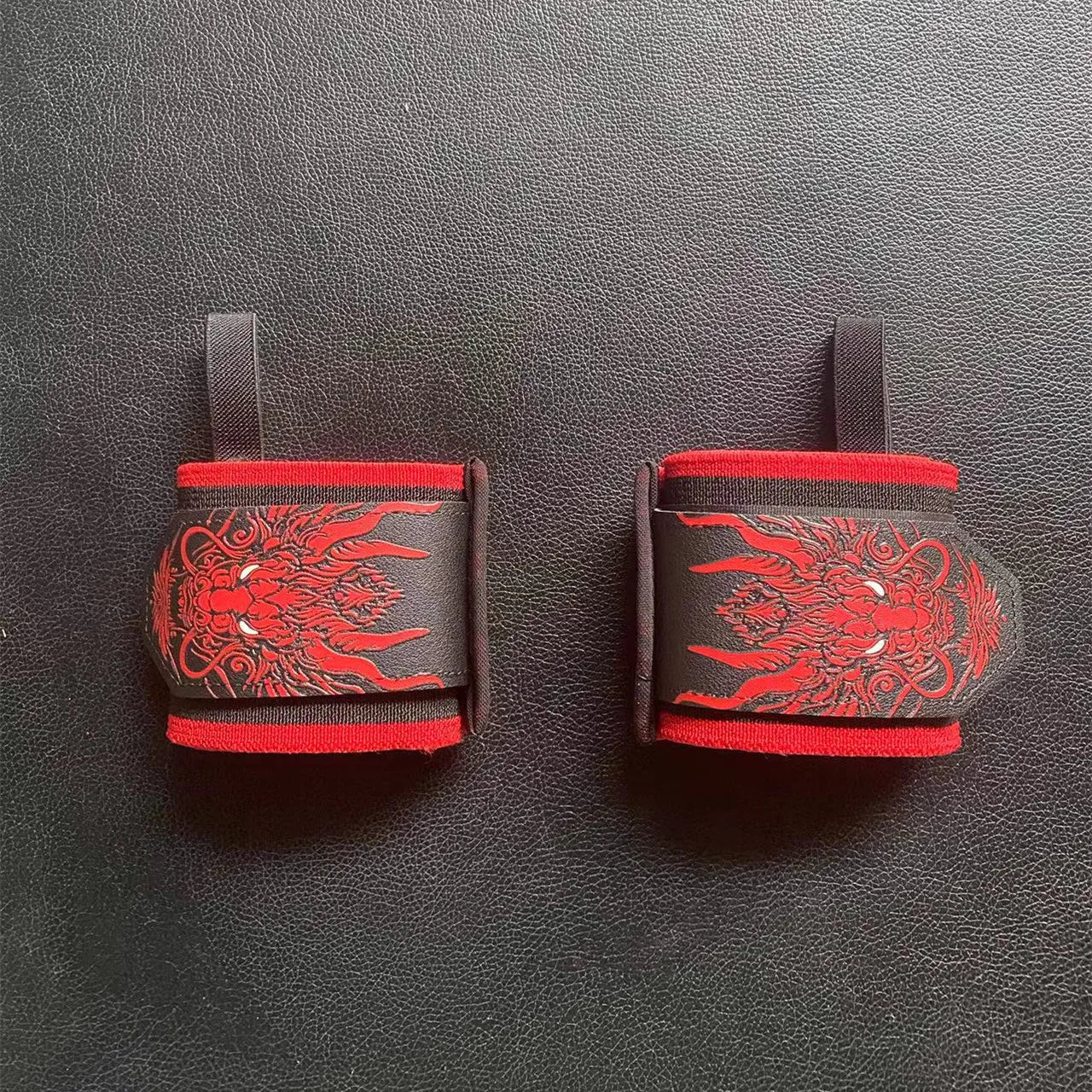 Chinese Dragon Wrist Wraps