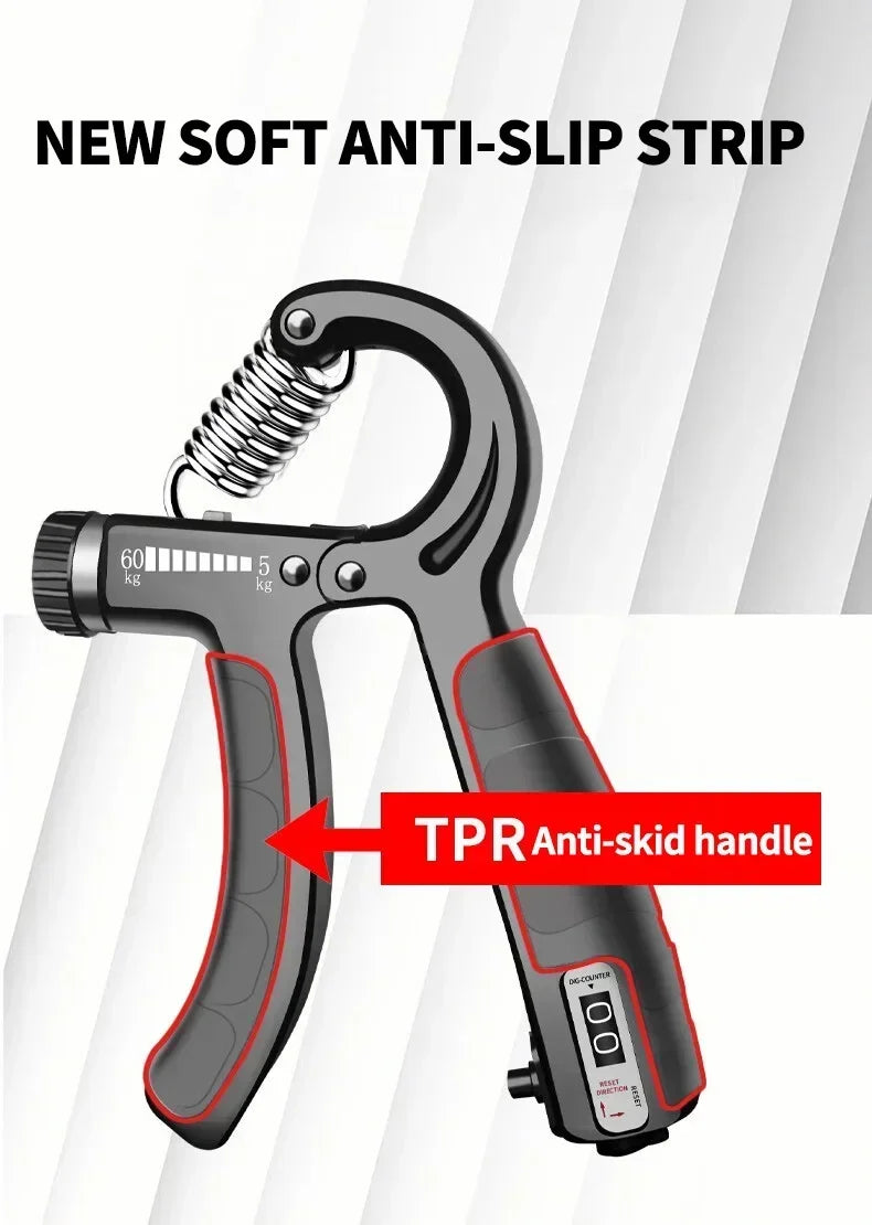 Hand Grip Strengthener Kit – Finger Exercise & Rehabilitation Training Tool