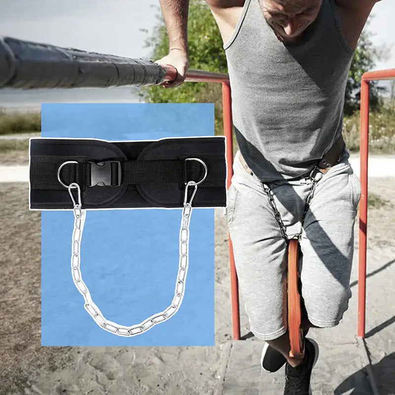 Weighted Dip Belt for Pull-Ups, Dips & Squats