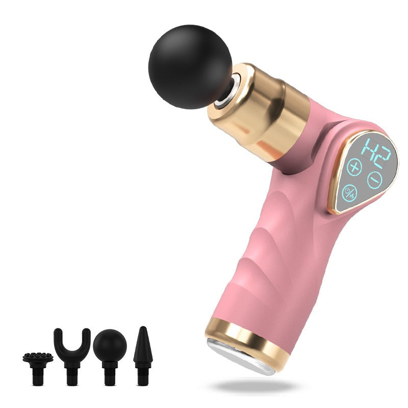 Hot Compress Folding Massage Gun Electric Muscle Relaxation Massager