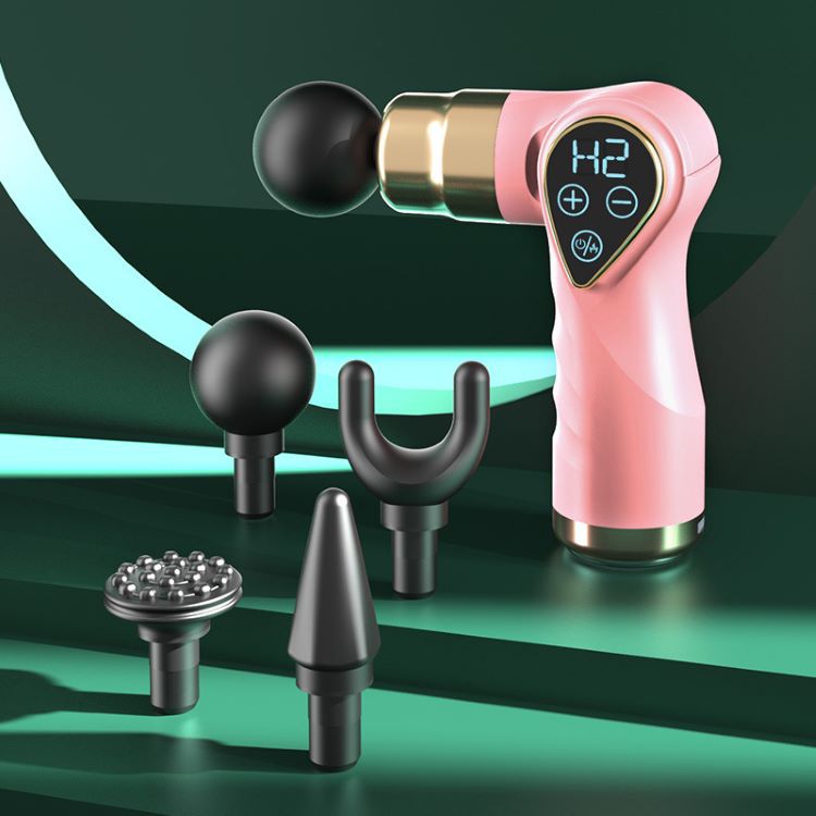 Hot Compress Folding Massage Gun Electric Muscle Relaxation Massager
