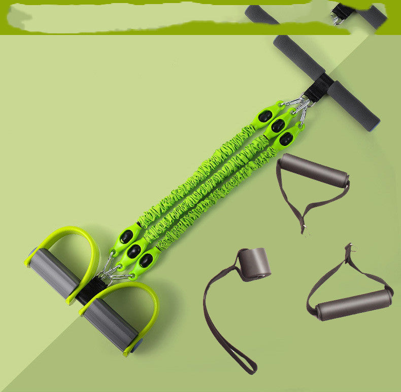 Multi-Function Latex Resistance Bands With Pedal Pull Rope For Fitness