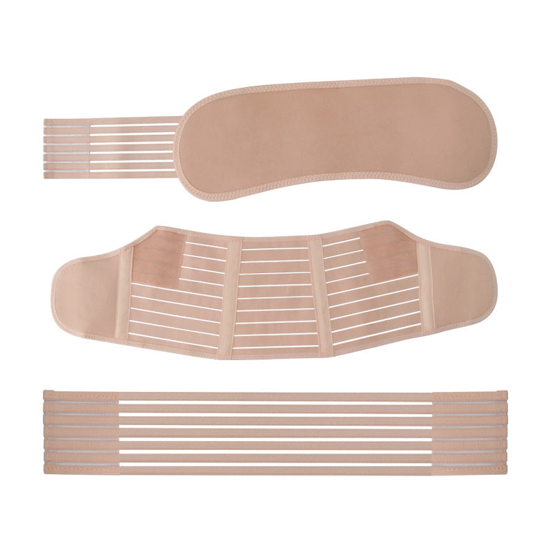 Maternity Support Belt Three-Piece Adjustable Elastic Waist Belt