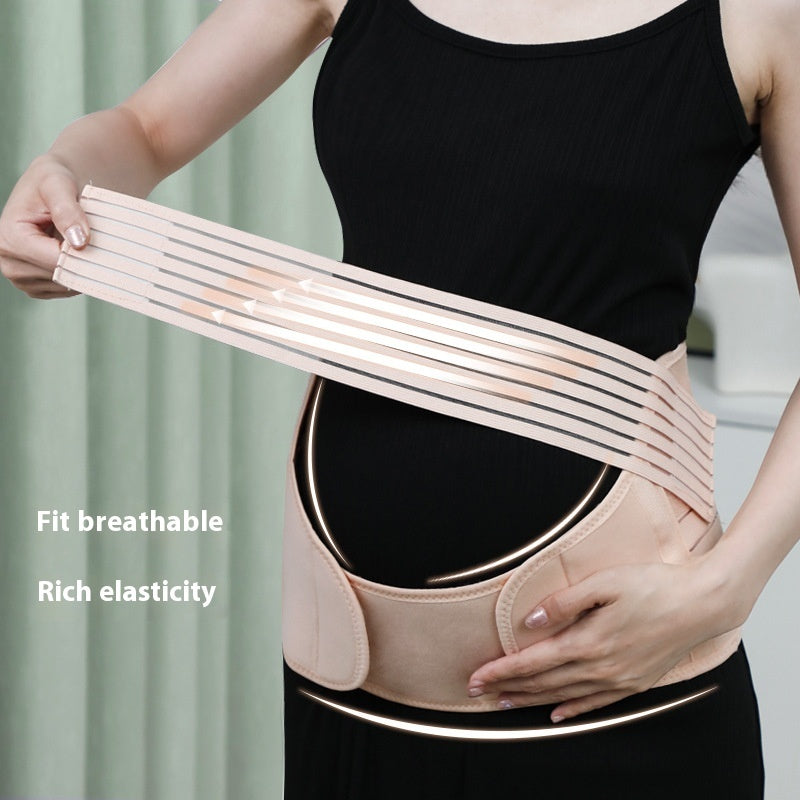 Maternity Support Belt Three-Piece Adjustable Elastic Waist Belt