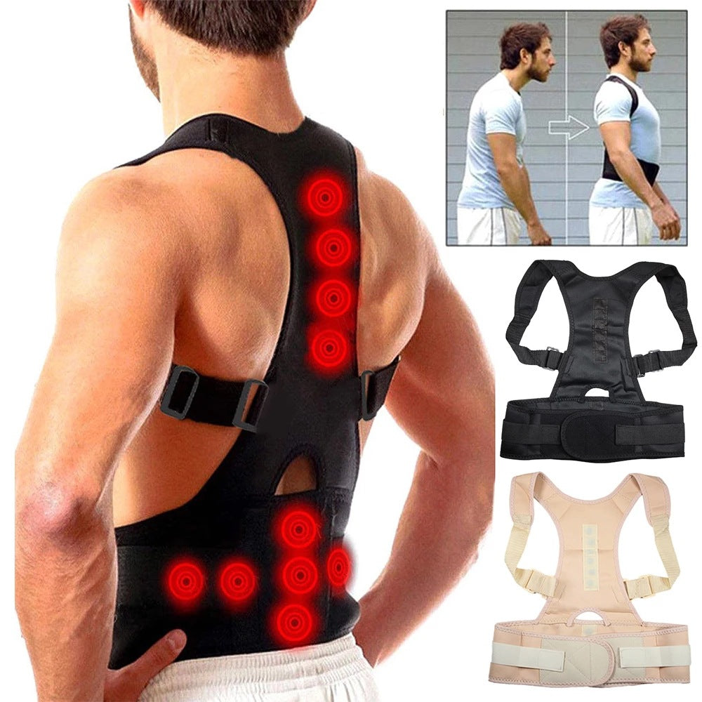 Magnetic Posture Corrector For Spine And Back Alignment