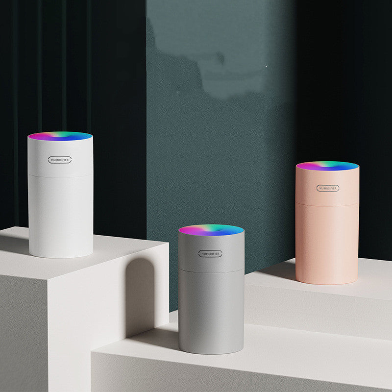 Mini USB Colorful Cup Humidifier With Light For Car Office